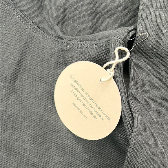 NEW‎ L Pact Organic Unisex Women's Men's Black One For All Full Zip Hoodie - Picture 4 of 12